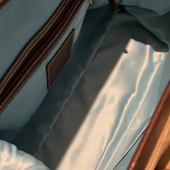 Coach Daphne Suede & Leather Satchel - Picture 4 of 7